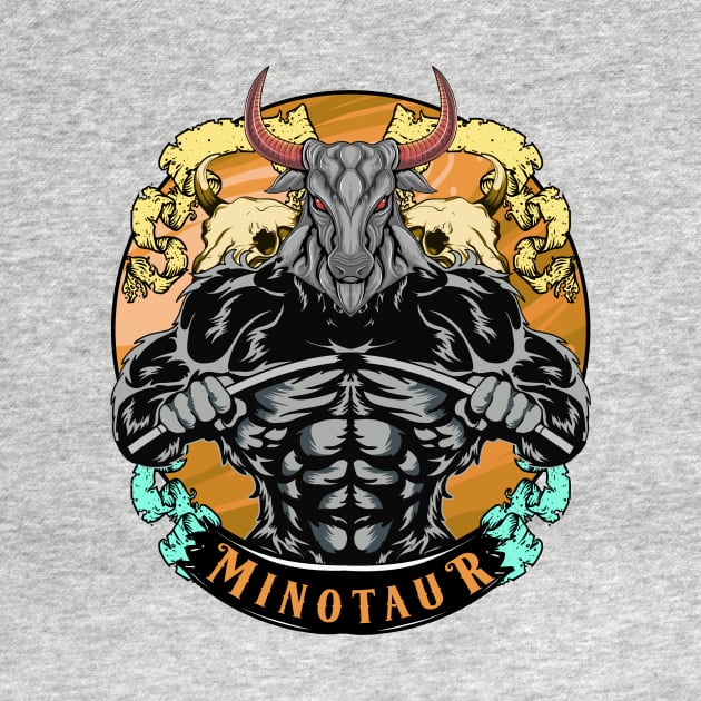 MINOTAUR by theanomalius_merch